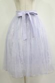 画像1: axes femme POETIQUE / レース×チュールスカート M ラベンダー H-25-11-11-025-AX-SK-NS-ZH (1)