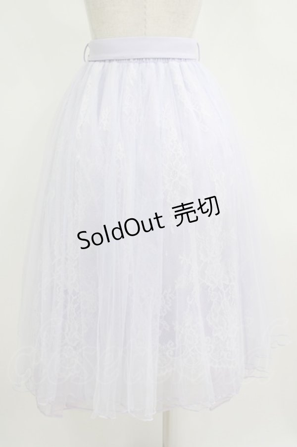 画像3: axes femme POETIQUE / レース×チュールスカート M ラベンダー H-25-11-11-025-AX-SK-NS-ZH (3)