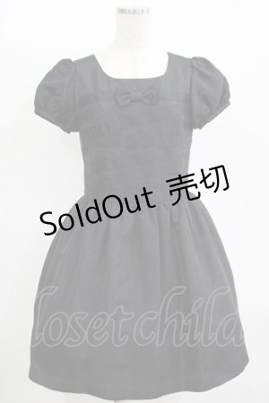 画像: MILK / ラッピングドレス  ブラック H-25-11-12-004-ML-OP-KB-ZH