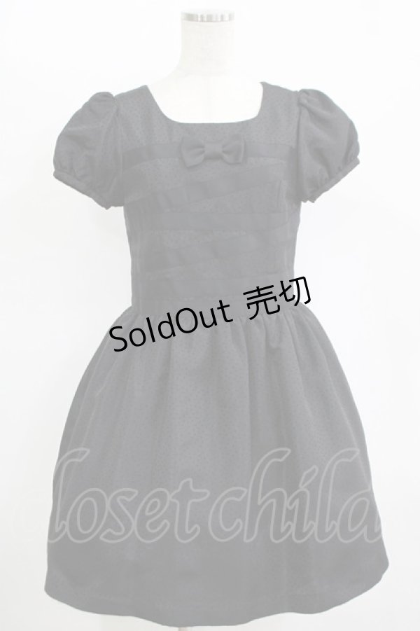 画像1: MILK / ラッピングドレス  ブラック H-25-11-12-004-ML-OP-KB-ZH (1)