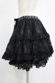 画像2: FRILL / ボリュームフリルスカート  ブラック H-25-11-12-035-HN-SK-KB-ZH (2)