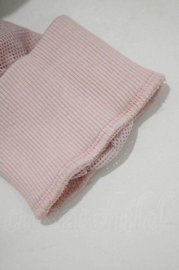 画像4: Candy Stripper / RUFFLE TIER JERSEY PARKA  ピンク H-25-11-12-049-PU-TO-KB-ZH (4)