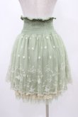 画像2: axes femme / 蝶チュールスカート M グリーン H-25-11-12-1040-AX-SK-NS-ZH (2)