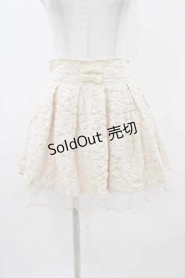 画像1: LIZ LISA / レーススカート Free ピンク H-25-11-12-1041-LO-SK-NS-ZH (1)