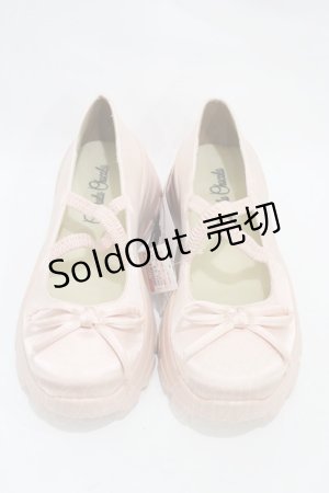画像: Cherirulu Chocola / バレエシューズ LL ピンク H-25-11-12-1004-0-SH-NS-ZH