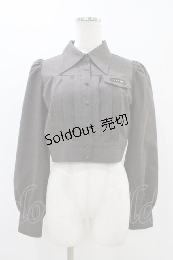 画像1: EATME / タックデザインシャツ Free ミックス H-25-11-12-1057-LO-BL-NS-ZH (1)