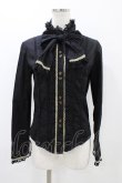 画像1: Angelic Pretty / Holy Night Storyボウタイブラウス Free ブラック H-25-11-12-1059-AP-BL-NS-ZH (1)