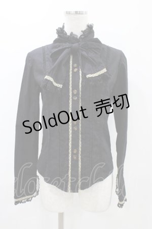 画像: Angelic Pretty / Holy Night Storyボウタイブラウス Free ブラック H-25-11-12-1059-AP-BL-NS-ZH