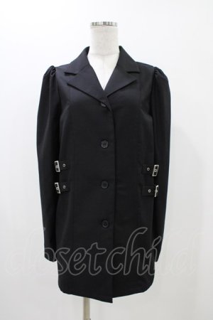 画像: Jamie エーエヌケー / ロングジャケット M ブラック H-25-11-12-1061-LO-JA-NS-ZH