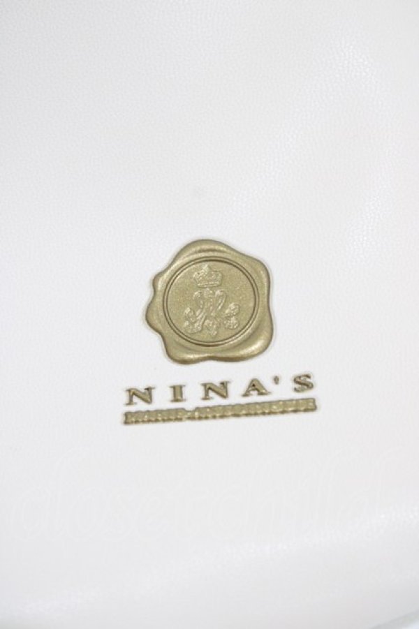 画像3: m petit by misako / AMリボンキンチャクSLD  アイボリー H-25-11-12-1009-LO-BG-NS-ZH (3)