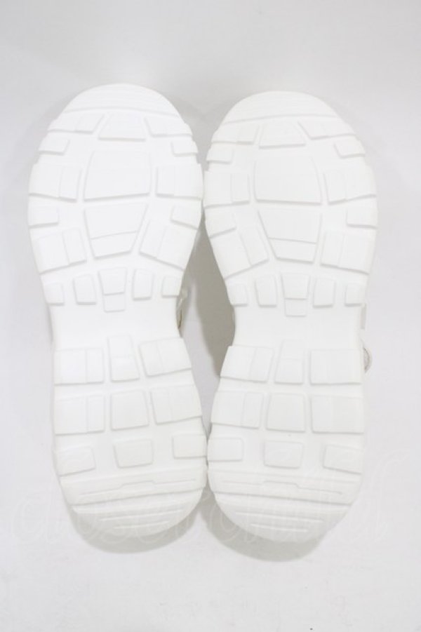 画像3: m petit by misako / AMコウリボンフリルSNK L ホワイト H-25-11-12-1001-LO-SH-NS-ZH (3)