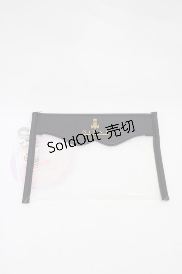 画像1: m petit by misako / AM*コウチャツキクリアP（紅茶無し）  ブラック H-25-11-12-1013-LO-ZA-NS-ZH (1)