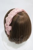 画像2: m petit by misako / TT*AMレースカチューシャ  ピンク H-25-11-12-1016-LO-AC-NS-ZH (2)