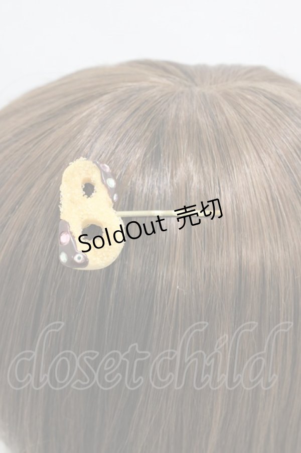 画像2: BABY,THE STARS SHINE BRIGHT / Bクッキーヘアピン  ベージュ H-25-11-12-1023-BA-AC-NS-ZH (2)