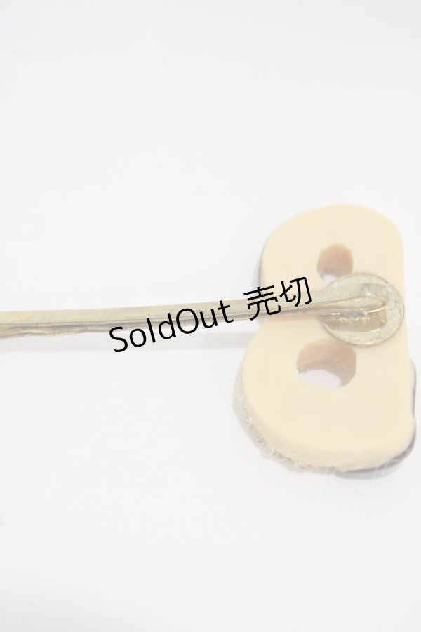 画像3: BABY,THE STARS SHINE BRIGHT / Bクッキーヘアピン  ベージュ H-25-11-12-1023-BA-AC-NS-ZH (3)