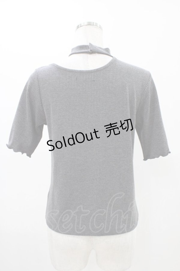 画像2: EATME / リブアームウォーマーTOP Free グレー H-25-11-12-1025-LO-TO-NS-ZH (2)