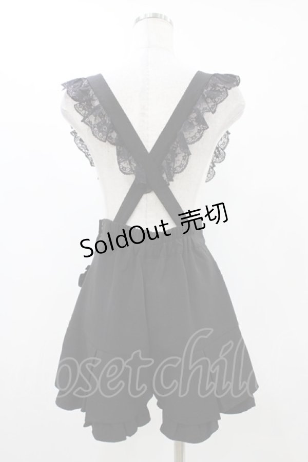 画像2: Honey Cinnamon / レースサスタックショートパンツ Free ブラック H-25-11-12-1026-LO-PA-NS-ZH (2)