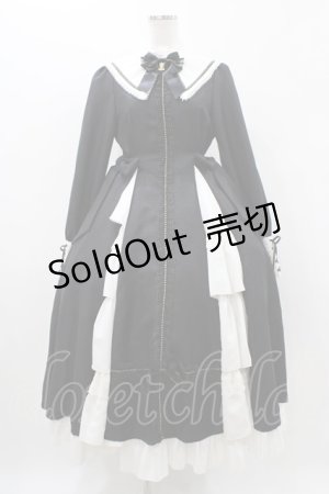 画像: ALICE and the PIRATES / St.Valerie〜大聖堂の秘密〜ロングワンピース Free ブラック H-25-11-12-1030-PA-OP-NS-ZH