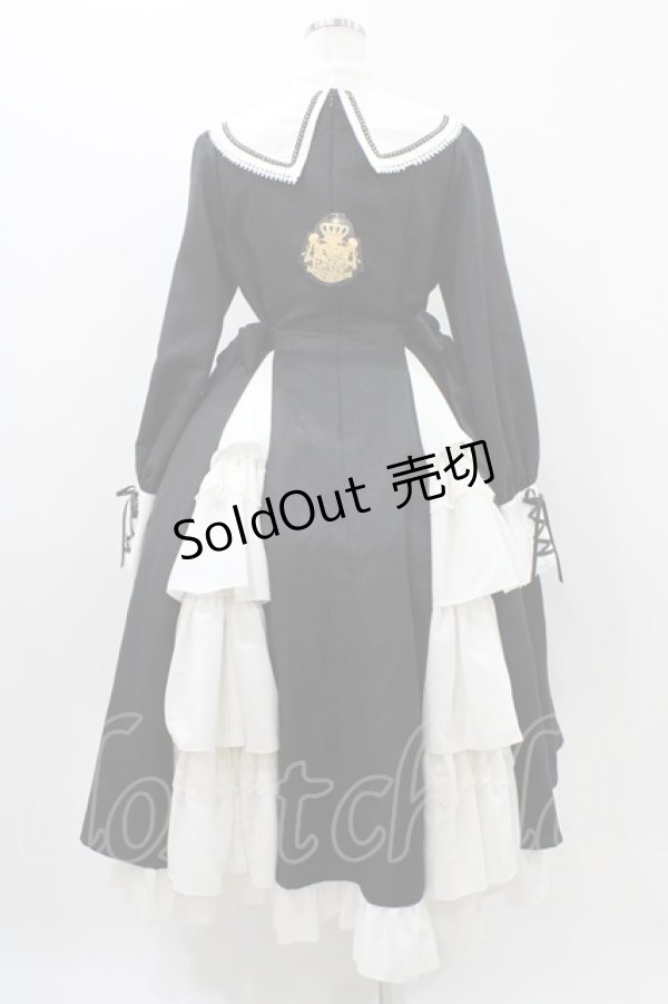 画像2: ALICE and the PIRATES / St.Valerie〜大聖堂の秘密〜ロングワンピース Free ブラック H-25-11-12-1030-PA-OP-NS-ZH (2)