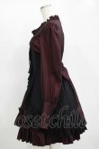画像2: LAPIN AGILL / リボンフリルワンピース  ボルドー H-25-11-12-001-EL-OP-KB-ZH (2)