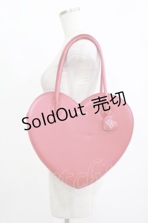 画像: MILK / 45thハートバッグ  レッド H-25-11-12-054-ML-BG-KB-ZH
