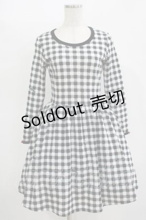 画像: MILK / ギンガムKISSワンピース  ブラックギンガム H-25-11-12-006-ML-OP-KB-ZH