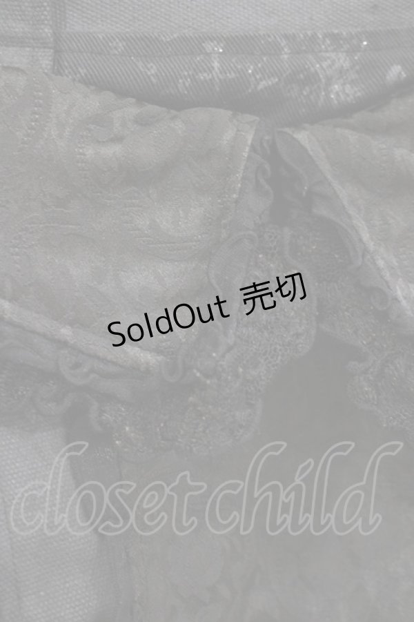 画像3: h.naoto Blood / クロスチャーム付ジャガード切替バッグ  ブラック H-25-11-12-056-HN-BG-KB-ZH (3)