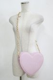 画像1: MILK / ハートチェーンショルダーBAG  ピンク H-25-11-12-057-ML-BG-KB-ZH (1)