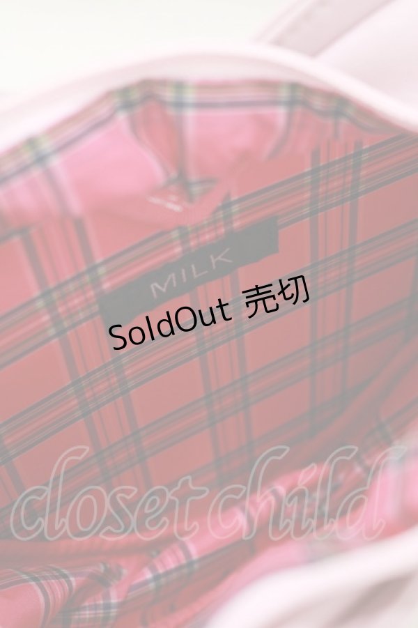 画像2: MILK / ハートチェーンショルダーBAG  ピンク H-25-11-12-057-ML-BG-KB-ZH (2)