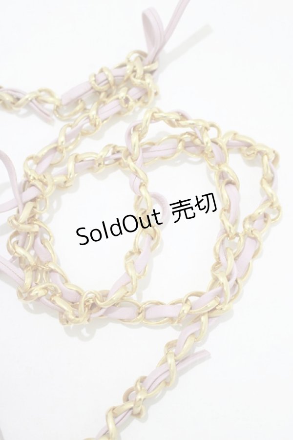 画像4: MILK / ハートチェーンショルダーBAG  ピンク H-25-11-12-057-ML-BG-KB-ZH (4)