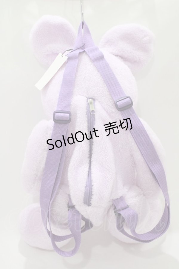 画像2: WC / うさぎリュック  ラベンダー H-25-11-12-059-PU-BG-KB-ZH (2)