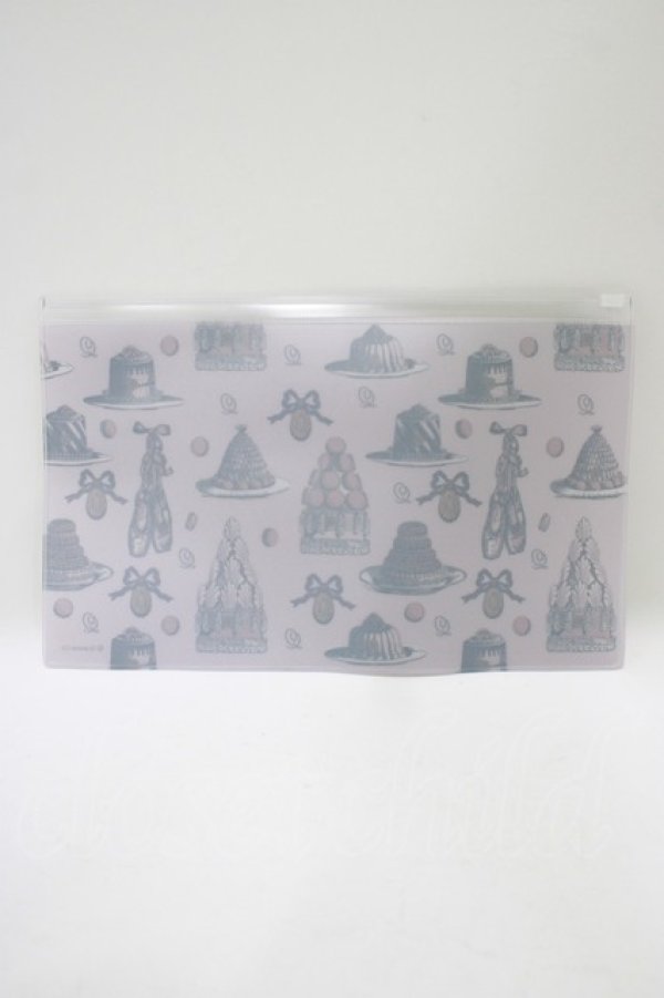 画像2: Q-pot. / マドレーヌとバレリーナ ノベルティポーチ  ピンク H-25-11-12-060-QP-ZA-KB-ZH (2)