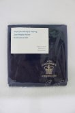 画像1: Jane Marple / 刺繍ミニタオル  ネイビー H-25-11-12-061-JM-ZA-KB-ZH (1)