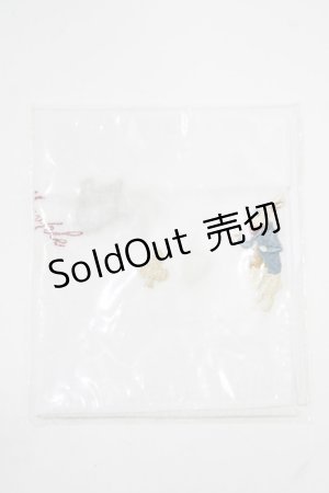 画像: Jane Marple / 刺繍ハンカチ  白 H-25-11-12-065-JM-ZA-KB-ZH