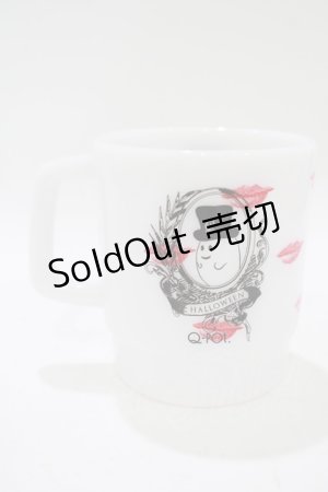 画像: Q-pot. / RIP&LIPとおばけちゃんメラミン製マグカップ  オフ H-25-11-12-068-QP-ZA-KB-ZH