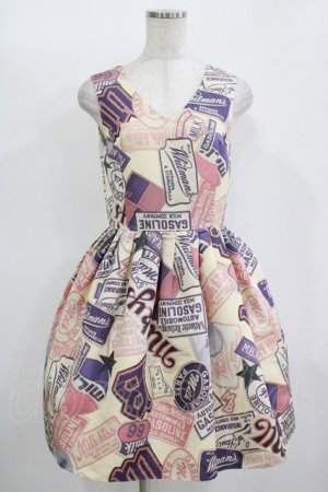 画像: MILK / Patch girl dress - アイボリー H-25-11-12-007-ML-OP-ET-ZH