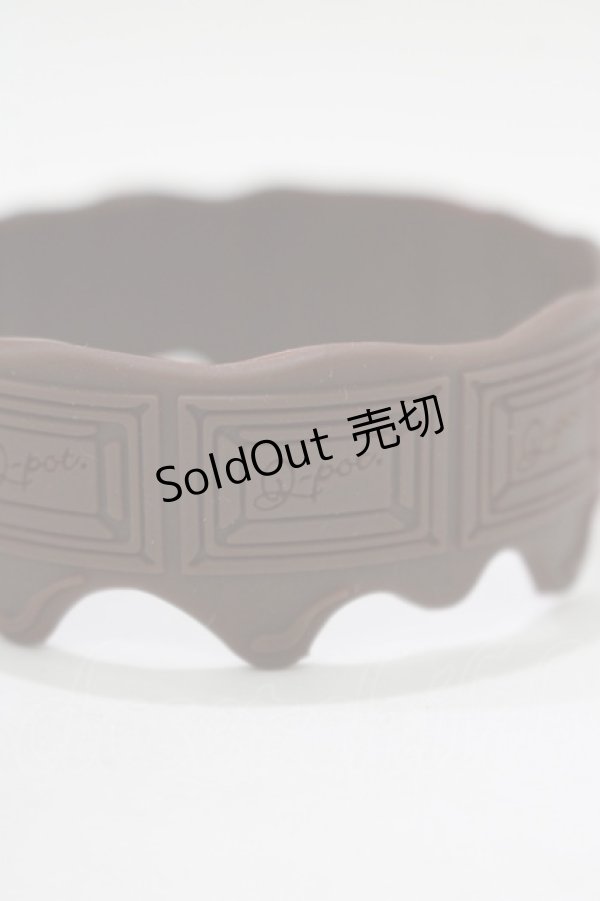 画像2: Q-pot. / メルティーピースチョコレートバンド  ビターチョコレート H-25-11-12-072-QP-AC-KB-ZH (2)