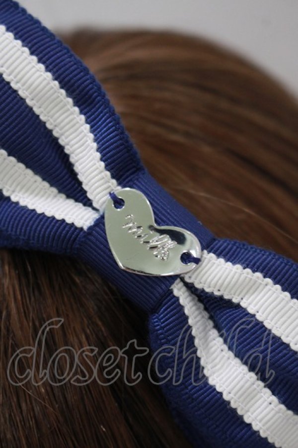 画像2: MILK / レディーネイビーカチューシャ  ネイビー H-25-11-12-076-ML-AC-KB-ZH (2)