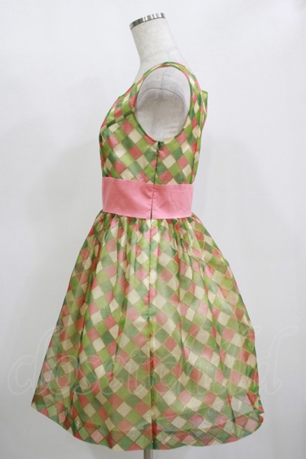 画像2: MILK / PRINCESSワンピ  グリーン H-25-11-12-008-ML-OP-KB-ZH (2)