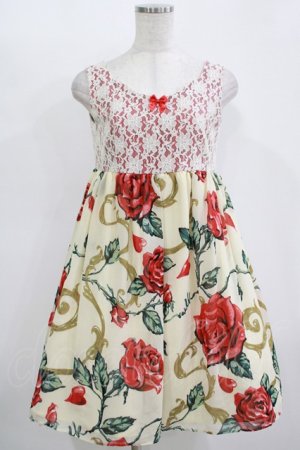 画像: MILK / ロージーローズBaby doll  レッドローズ H-25-11-12-009-ML-OP-KB-ZH