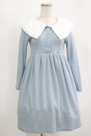 画像: MILK / Sisterワンピース  サックス H-25-11-12-013-ML-OP-KB-ZH