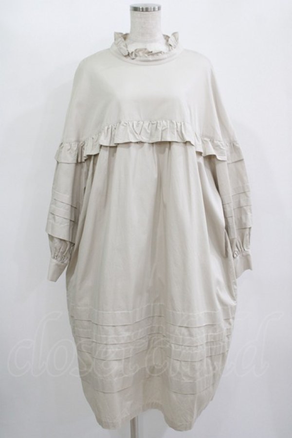 画像1: MILK / ミルフィーユワンピース  ベージュ H-25-11-12-016-ML-OP-KB-ZH (1)