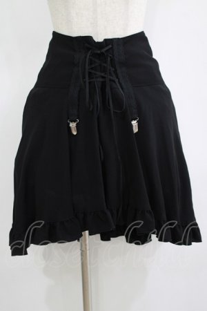 画像: BPN / フィッシュテールスカート  ブラック H-25-11-12-020-GO-SK-KB-ZH