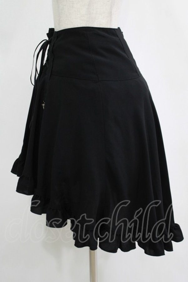 画像2: BPN / フィッシュテールスカート  ブラック H-25-11-12-020-GO-SK-KB-ZH (2)