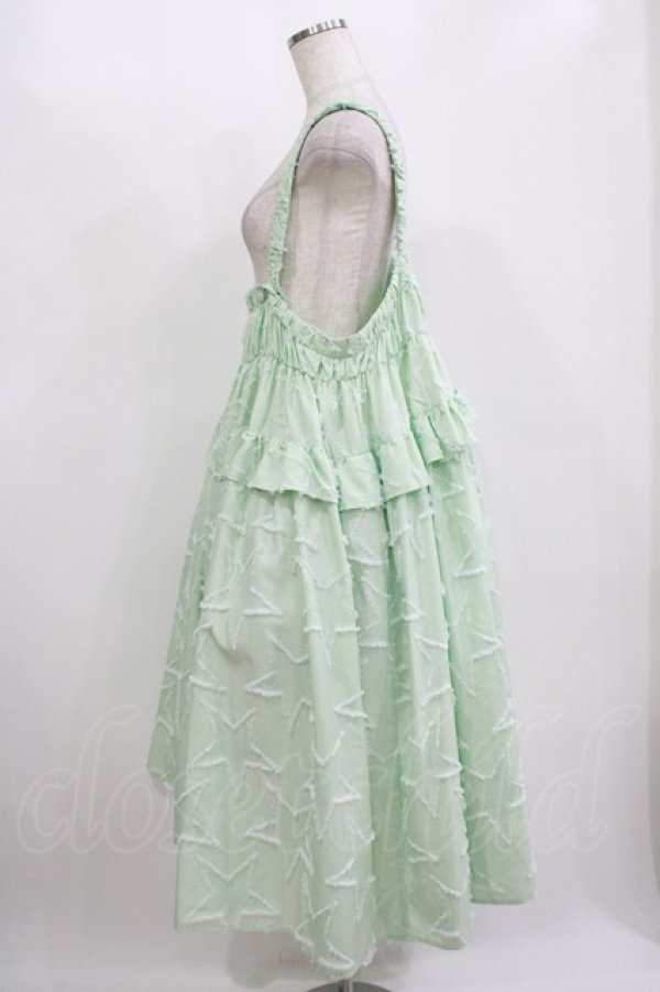 画像2: Candy Stripper / STAR JACQUARD DRESS  ミント H-25-11-12-002-PU-OP-KB-ZH (2)