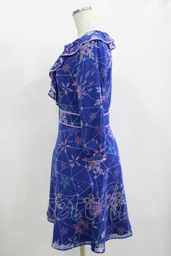 画像2: MILK / Snow Friendsドレス Free ブルー H-25-11-12-021-ML-OP-NS-ZH (2)