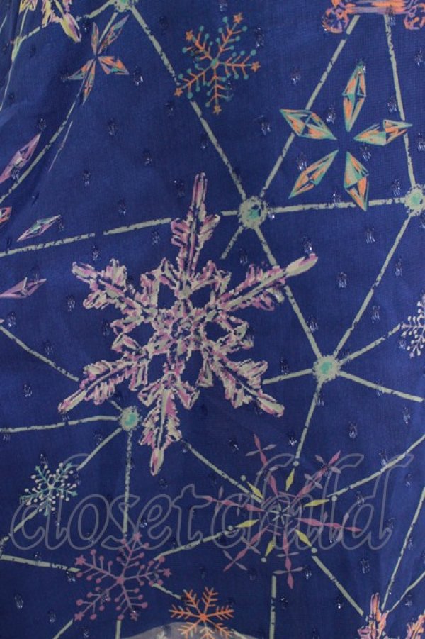 画像4: MILK / Snow Friendsドレス Free ブルー H-25-11-12-021-ML-OP-NS-ZH (4)