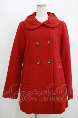画像: Emily Temple cute / バックリボンPコート  レッド H-25-11-12-023-ET-CO-KB-ZH