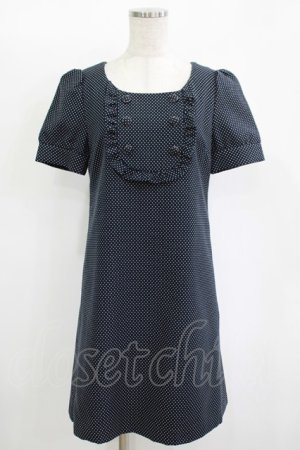 画像: MILK / Maryドレス  ドットネイビー H-25-11-12-025-ML-OP-KB-ZH