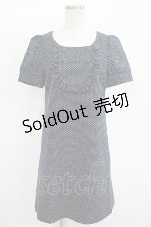 画像: MILK / Maryドレス  ドットネイビー H-25-11-12-025-ML-OP-KB-ZH